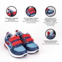 Turnschuhe mit LED Spider-Man Velcro Blau