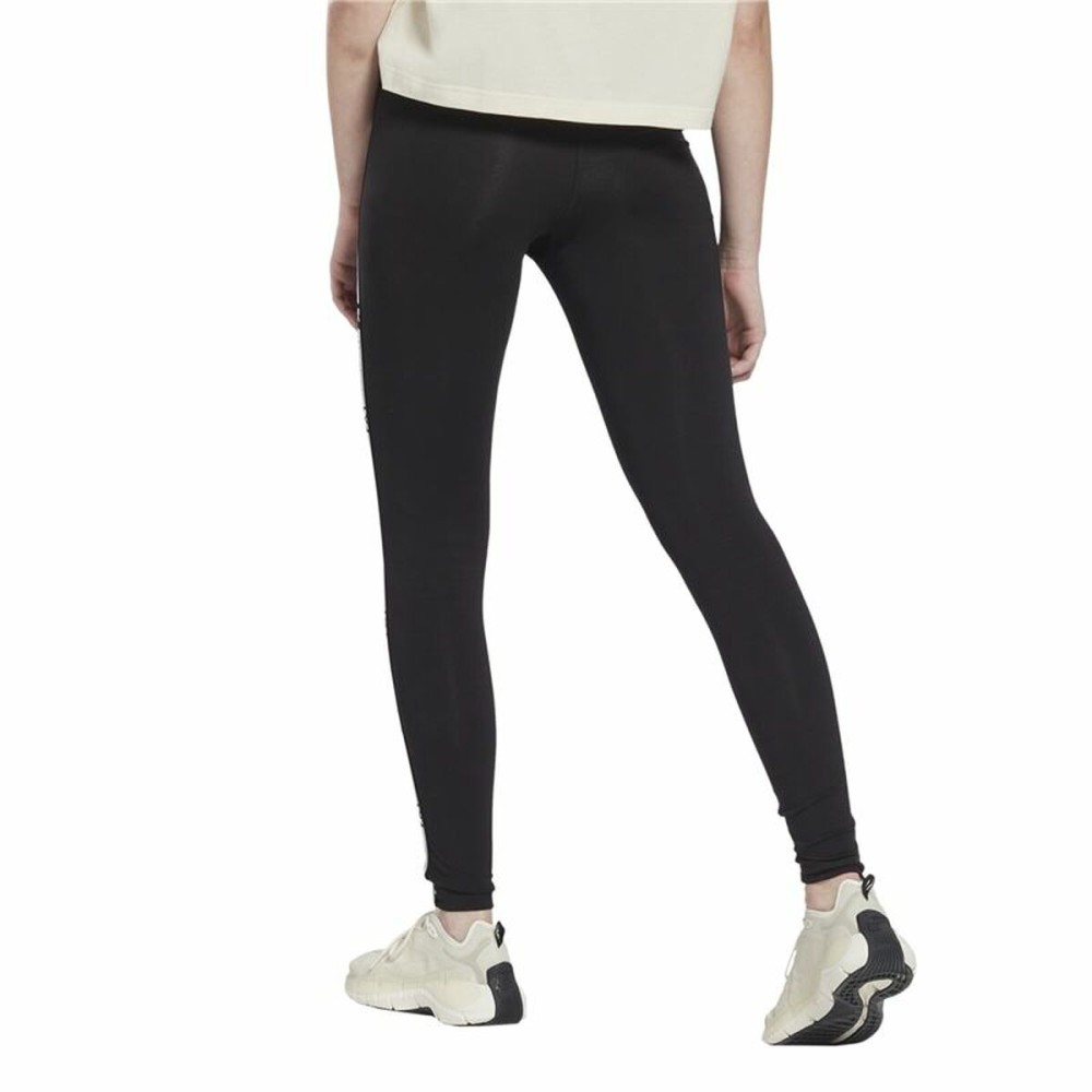 Sporthose Damen Reebok TE Tape Schwarz