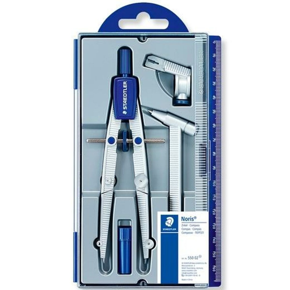 Compass Staedtler 550 4 Pieces Grey (10 Units)