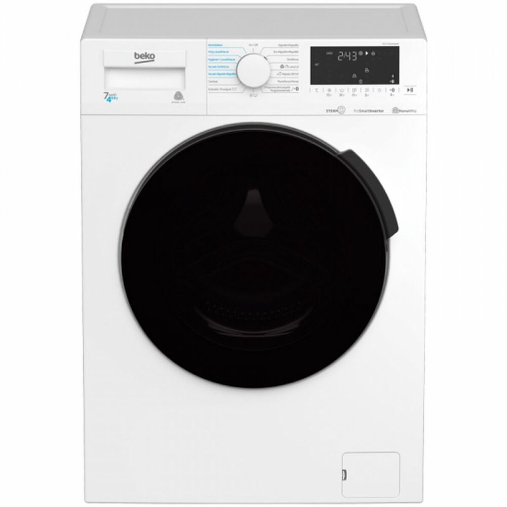 Laveuse - Sécheuse BEKO HTV 7716 DSW BTR 7kg / 4kg 1400 rpm Blanc 7 kg