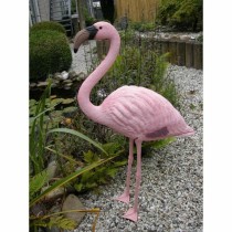 Figurine Décorative Ubbink Résine Flamant rose 88 cm