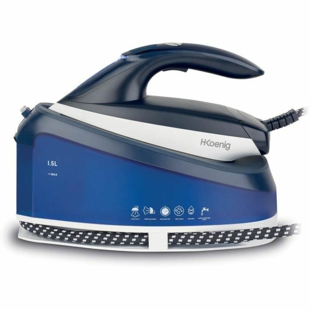 Vertical steam iron Hkoenig 2200 W Blue