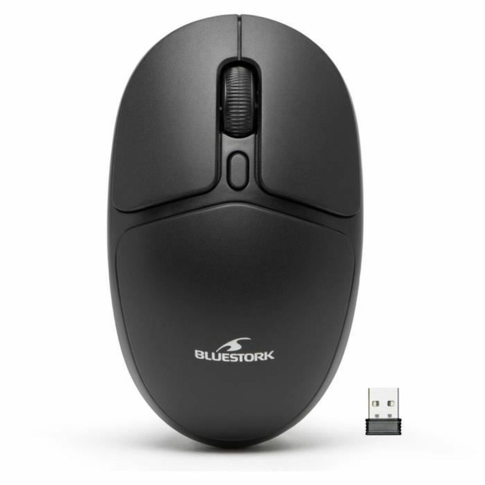 Schnurlose Mouse Bluestork Office 25 Schwarz