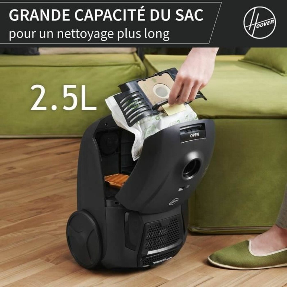 Extractor Hoover HE120PET 011 Black Grey 700 W