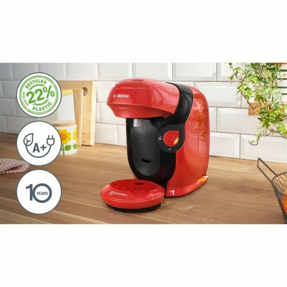 Kapsel-Kaffeemaschine BOSCH TAS113E Schwarz rouge 1400 W 700 ml