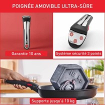 Batterie de Cuisine Tefal Ingenio Hard Stone Gris