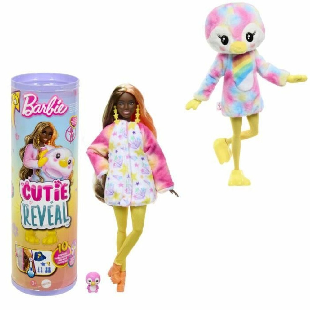 Babypuppe mit Zubehör Barbie Colorful Dream Penguin Doll