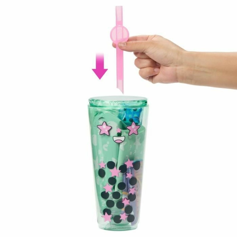 Baby Doll with Accessories Barbie Pop Reveal Scented Doll Bubble Tea Series