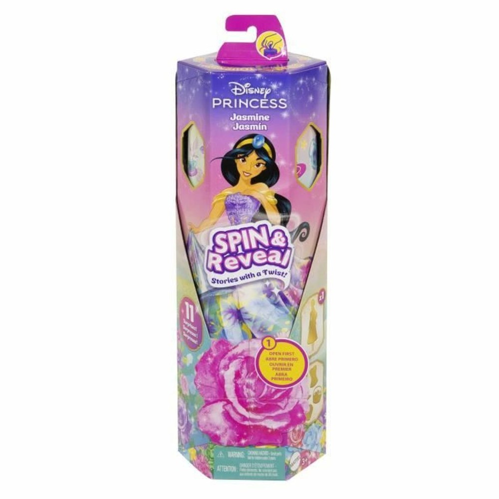 Babypuppe mit Zubehör Disney Princess Spin & Reveal Jasmine