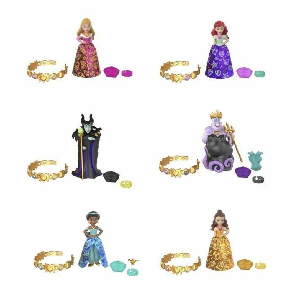 Poupon avec accessoires Disney Princess Royalty Color Reveal