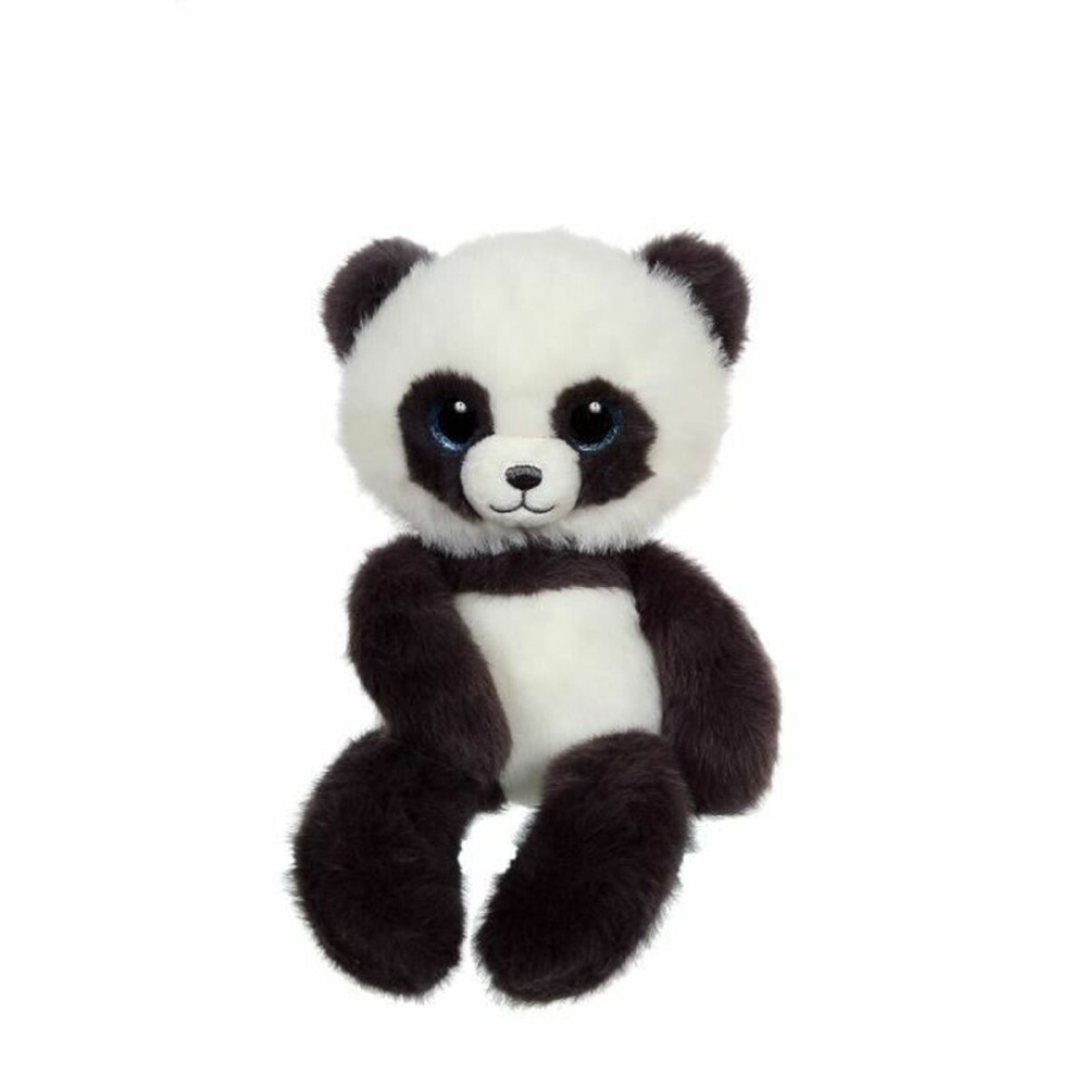 Plüschtier Gipsy Toys Panda Leggies Schwarz