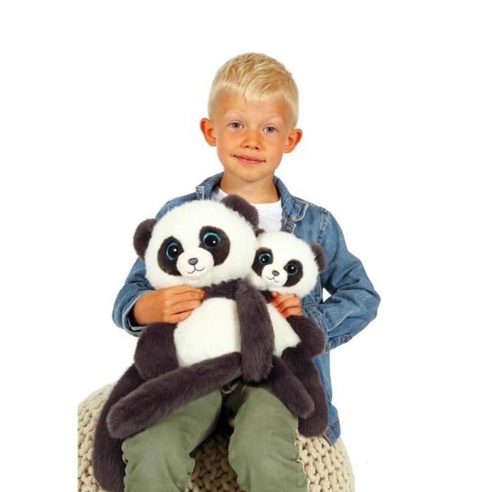 Fluffy toy Gipsy Toys Panda Leggies Black