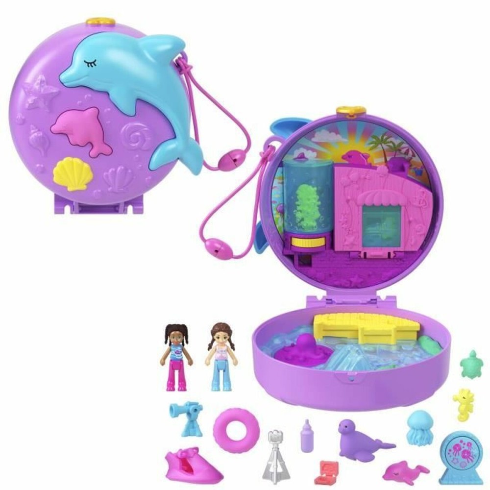 Baby Doll with Accessories Polly Pocket Dolphin Rescue