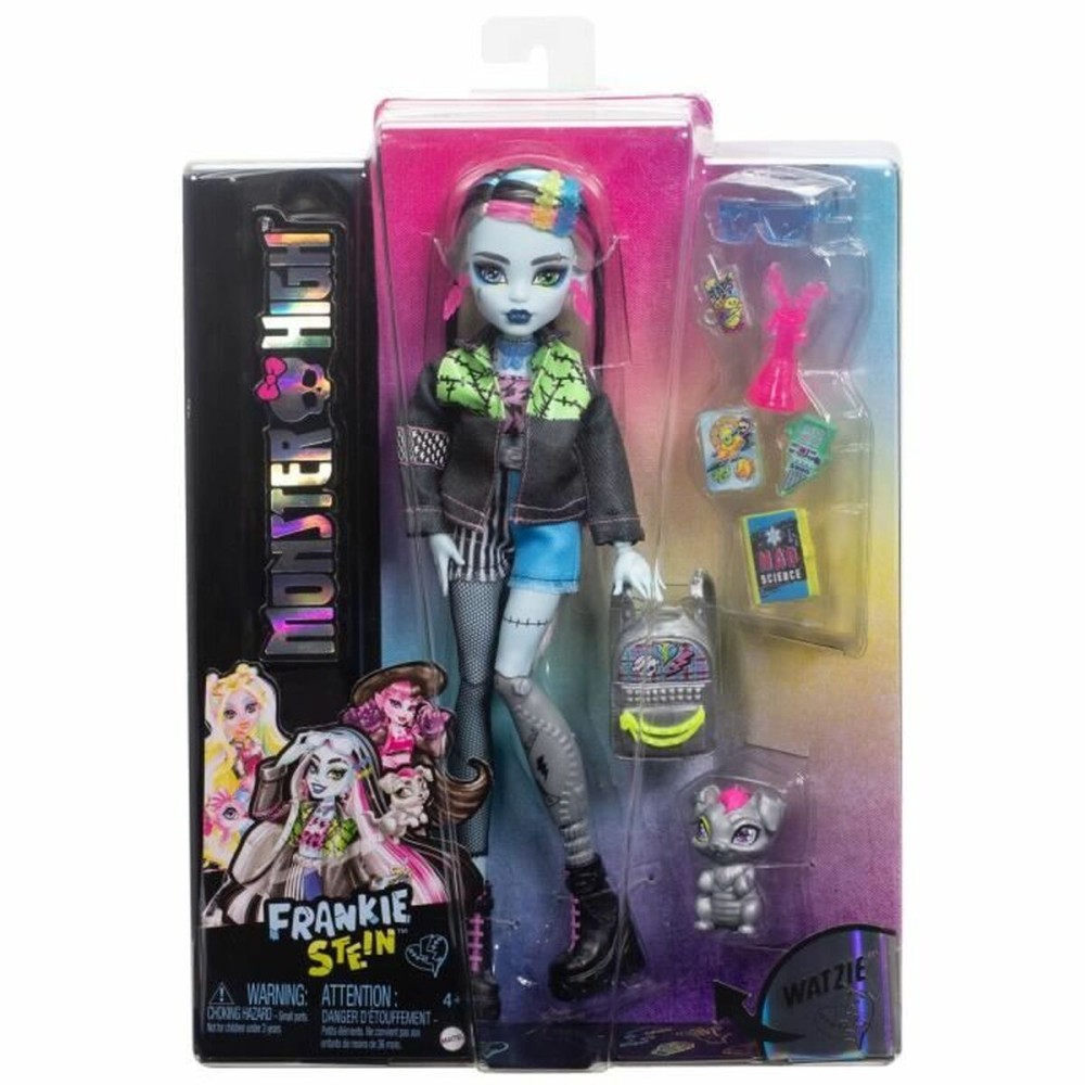 Babypuppe mit Zubehör Monster High Frankie Stein