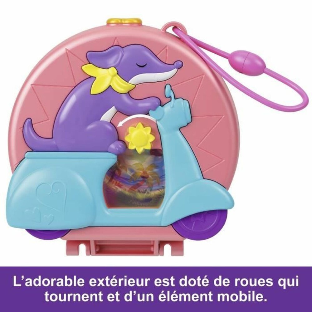 Babypuppe mit Zubehör Polly Pocket Moped Adventure