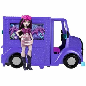 Poupon avec accessoires Monster High Tour Bus Rock Sang-sationnel