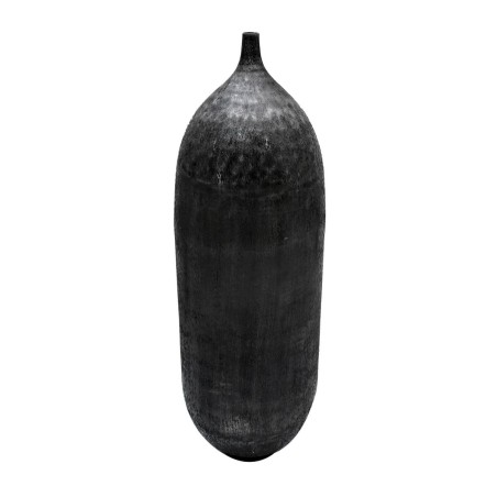 Vase Noir 33 x 33 x 120 cm Aluminium