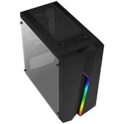 ATX Semi-tower Box Aerocool Bolt Mini RGB Black Multicolour