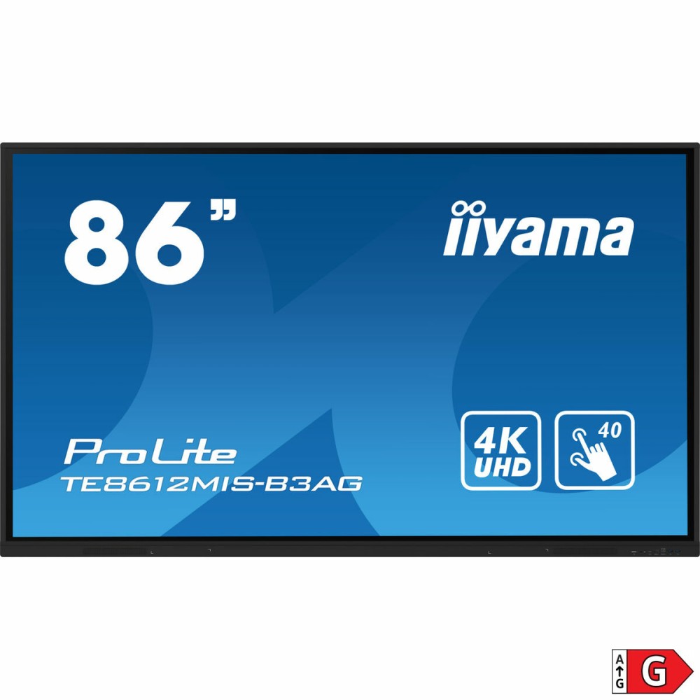 Écran Iiyama TE8612MIS-B3AG 86" 4K Ultra HD