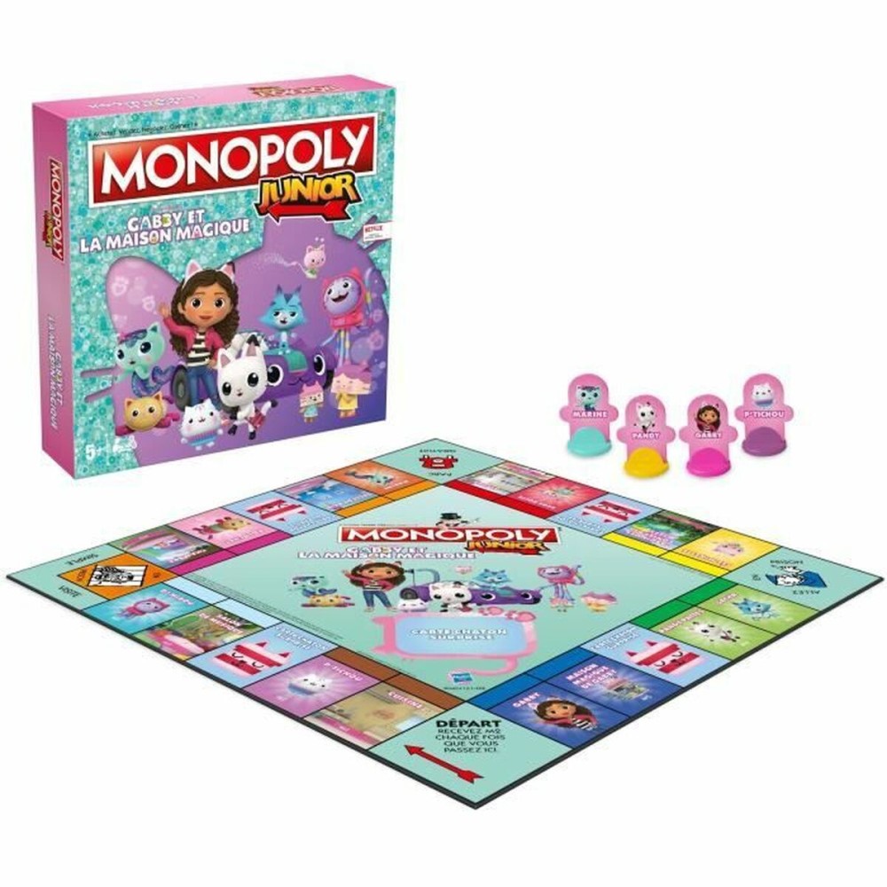 Jeu de société Winning Moves Monopoly Junior Gabby and the Magic House