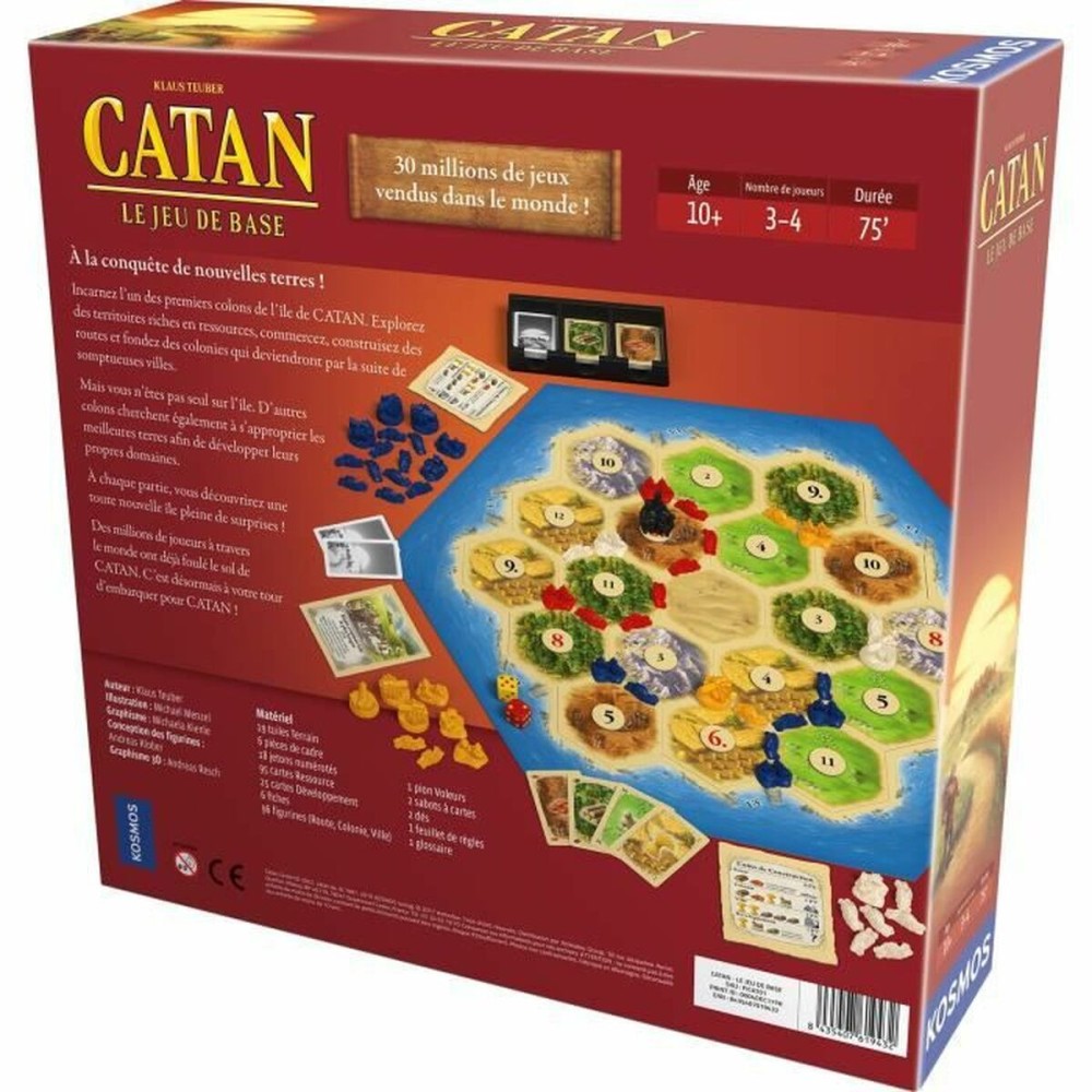 Jeu de société Asmodee Catan Tradicional