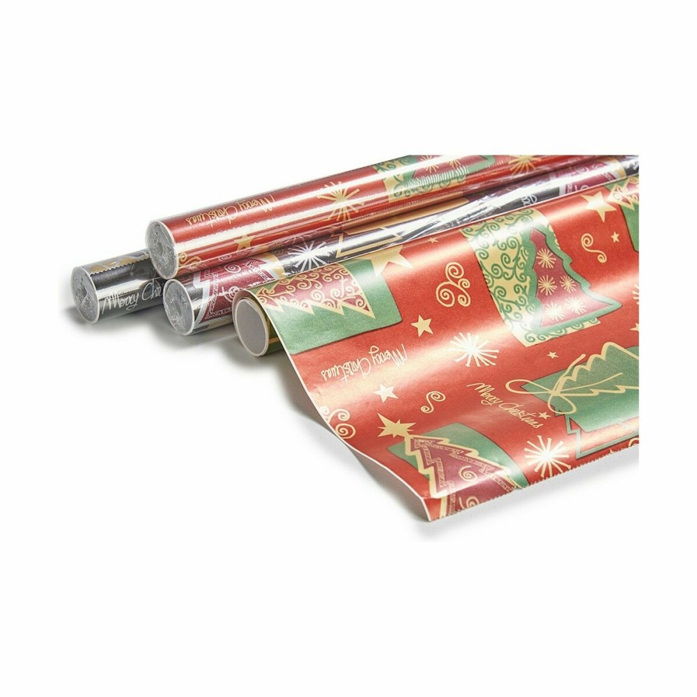 Gift Wrap Merry Christmas 70 x 200 cm (50 Units)