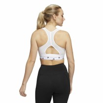 Sports Bra Adidas PowerReact Training White