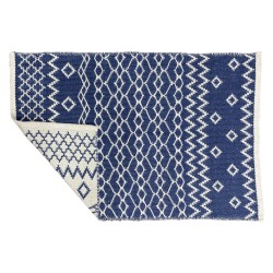 Teppich DKD Home Decor Blau Weiß Araber (120 x 180 x 1 cm)