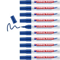 Permanent marker Edding 8300 Blue (10 Units)