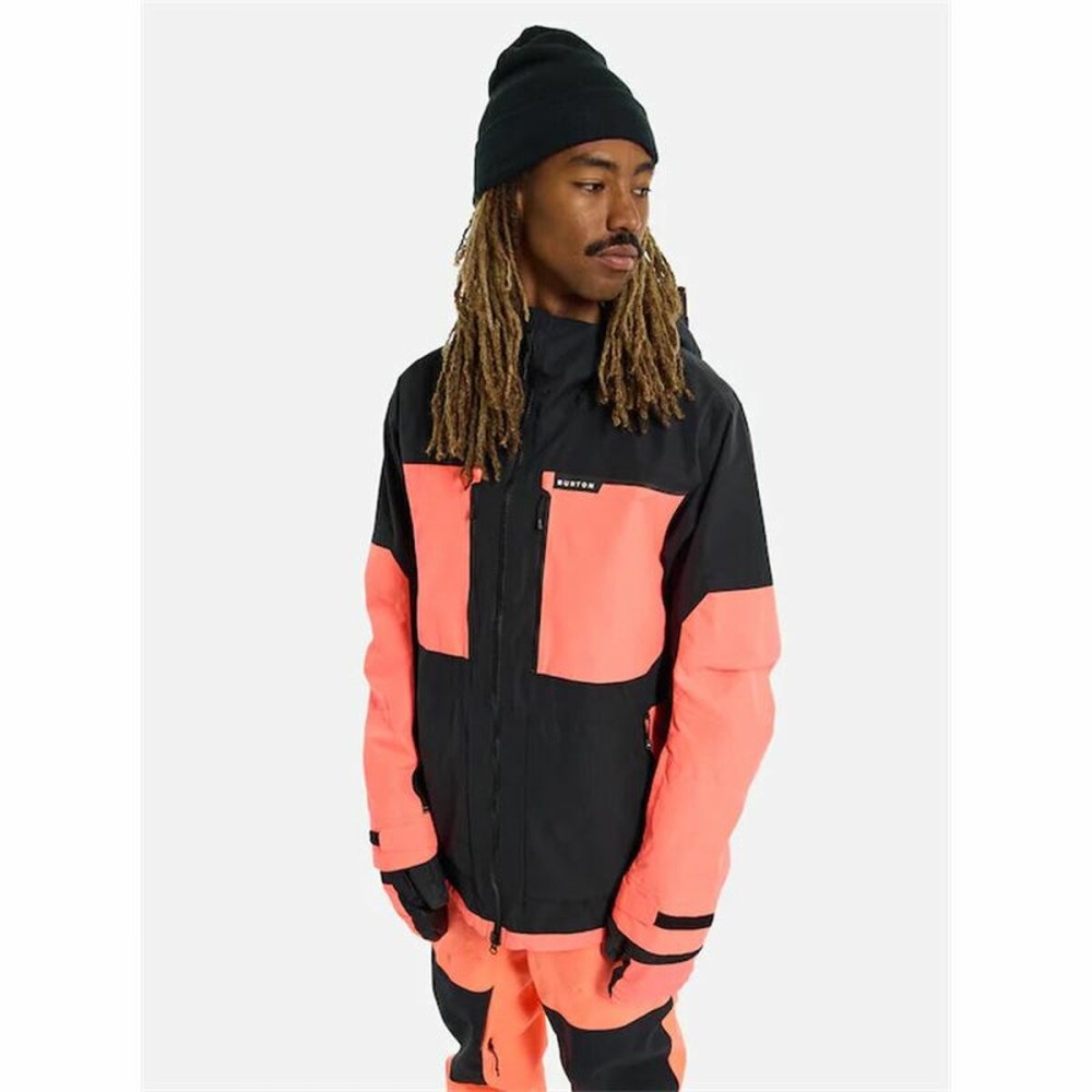 Anorak de ski Burton Frostner Noir Orange Homme