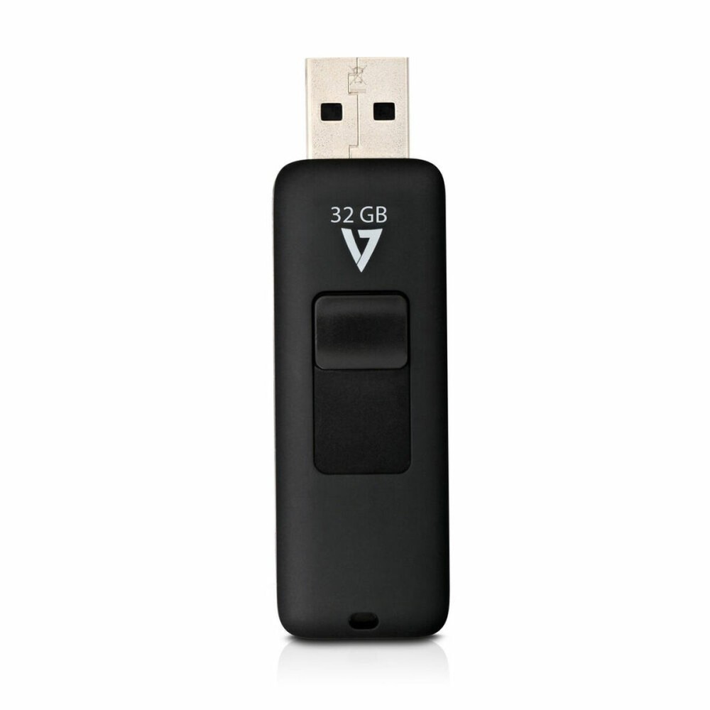 Carte Mémoire Micro SD avec Adaptateur V7 J153301 Noir 32 GB