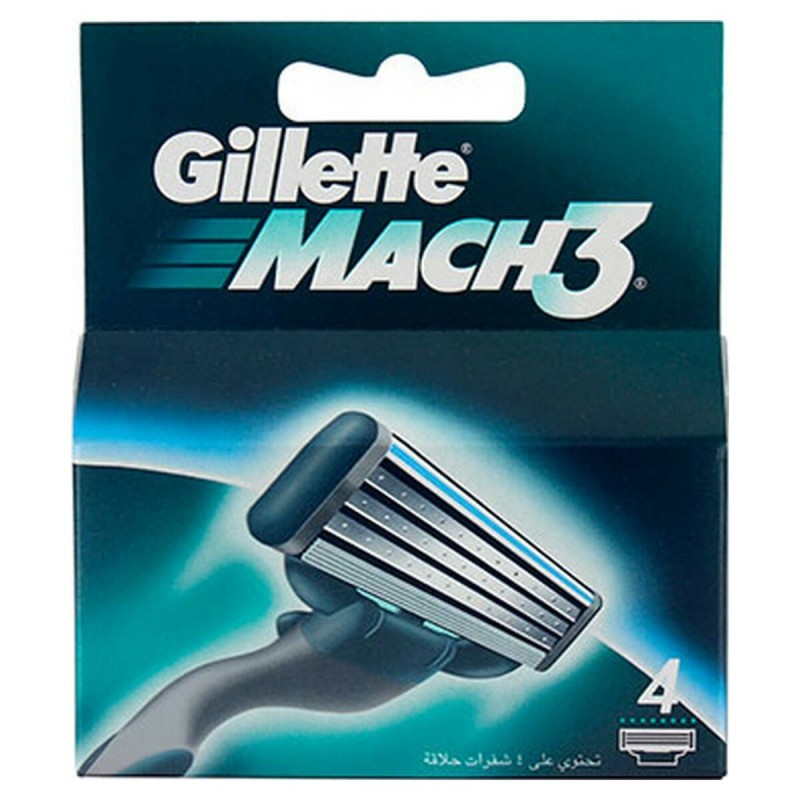 Remplacement de Lame de Rasoir Gillette (4 Unités) (4 uds)