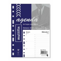 Recharge pour agenda Finocam MULTIFIN 3002 2025 15,5 x 21,5 cm