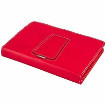 Case for Tablet and Keyboard Silver Electronics 111916140199 Red Spanish Qwerty 9"-10.1"