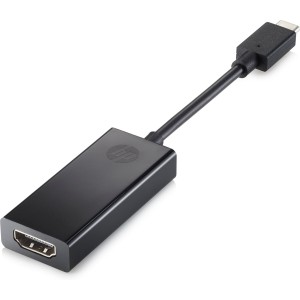 Adaptateur USB-C vers HDMI HP 2PC54AAABB Noir