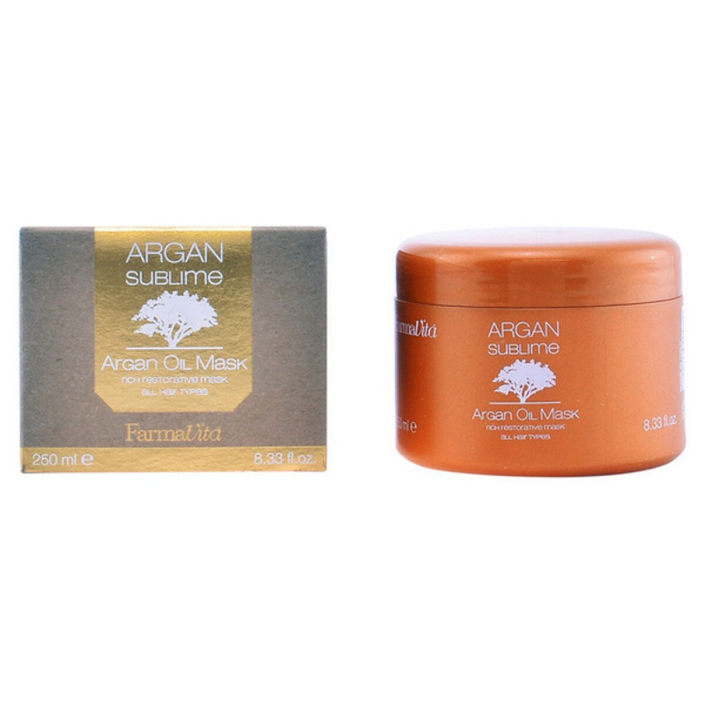 Masque réparateur pour cheveux Argan Sublime Farmavita