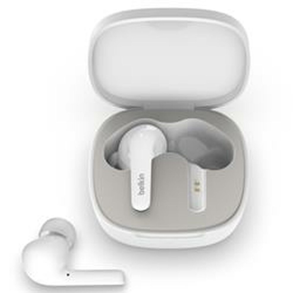 Casques avec Microphone Belkin AUC006BTWH Blanc