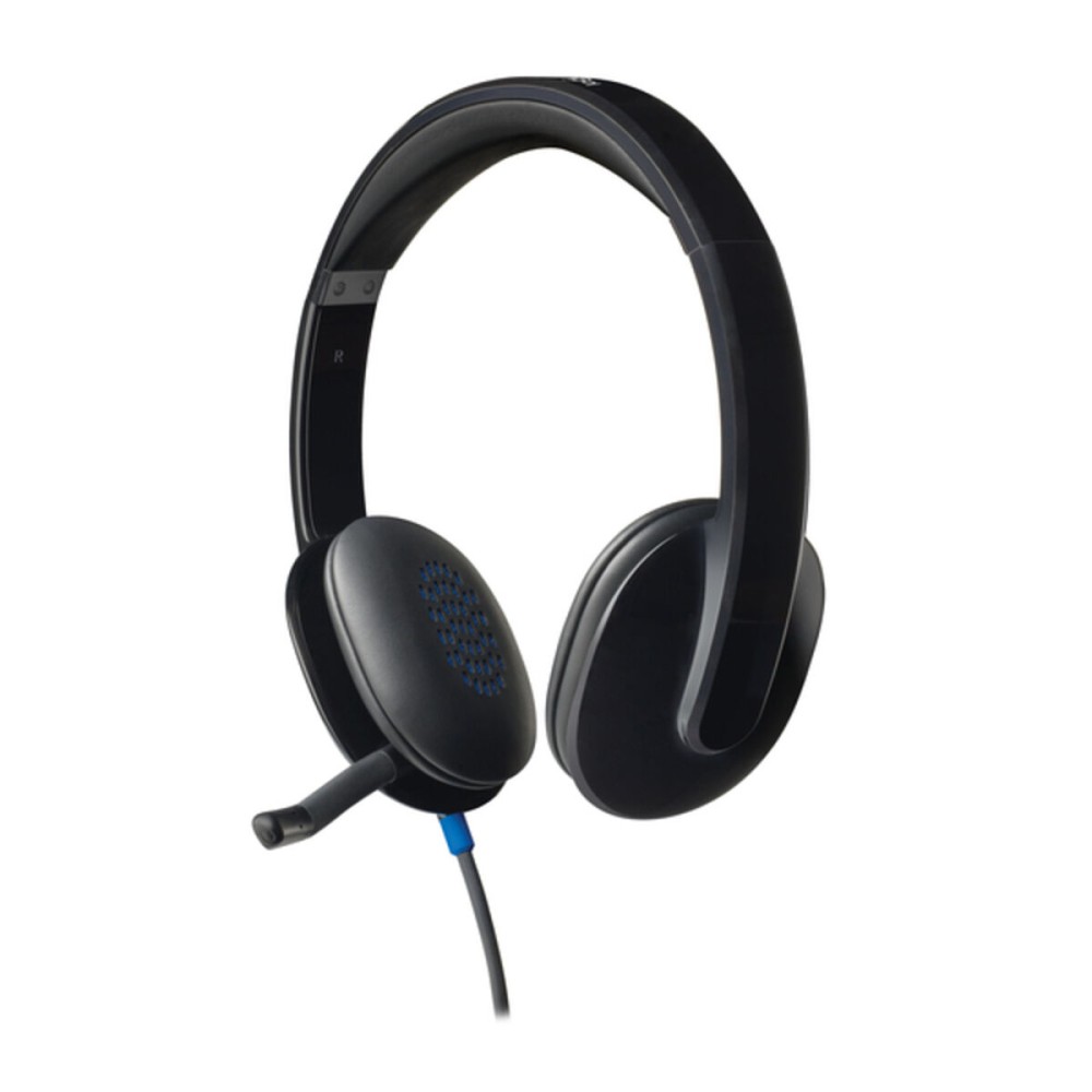 Casque avec Microphone Gaming Logitech V364536 Blanc Noir