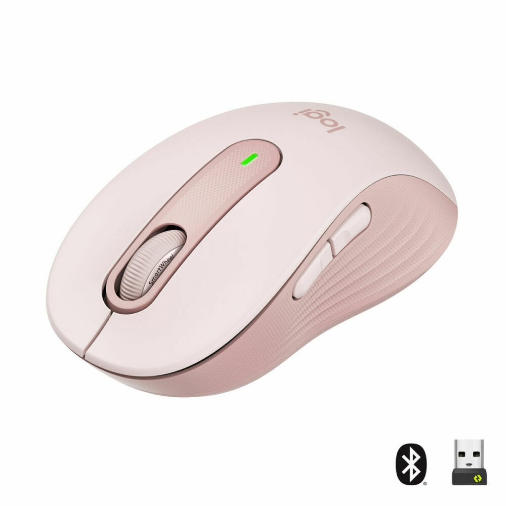 Schnurlose Mouse Logitech Signature M650 Rosa Rose