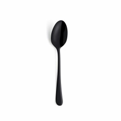 Dessertlöffel Amefa Austin Schwarz 18,5 cm 18,5 cm - 2,5 mm 12 Stück