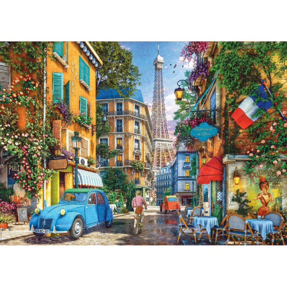 Puzzle Educa The old streets of Paris 19284 4000 Pièces