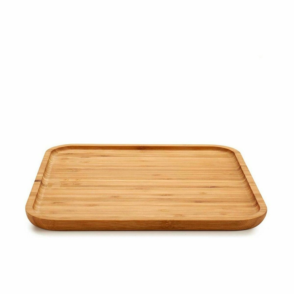 Snack tray Kinvara 55074 Brown Squared 30 x 1,5 x 30 cm (12 Units)