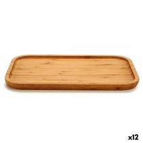 Snack tray Kinvara JWKW-3712-1 Brown 30 x 1,5 x 20 cm (12 Units)