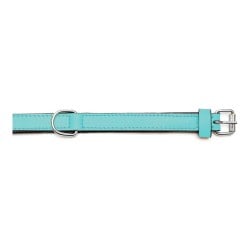 Hundehalsband Gloria Polsterung Turquoise 50 cm (50 x 2,5 cm)