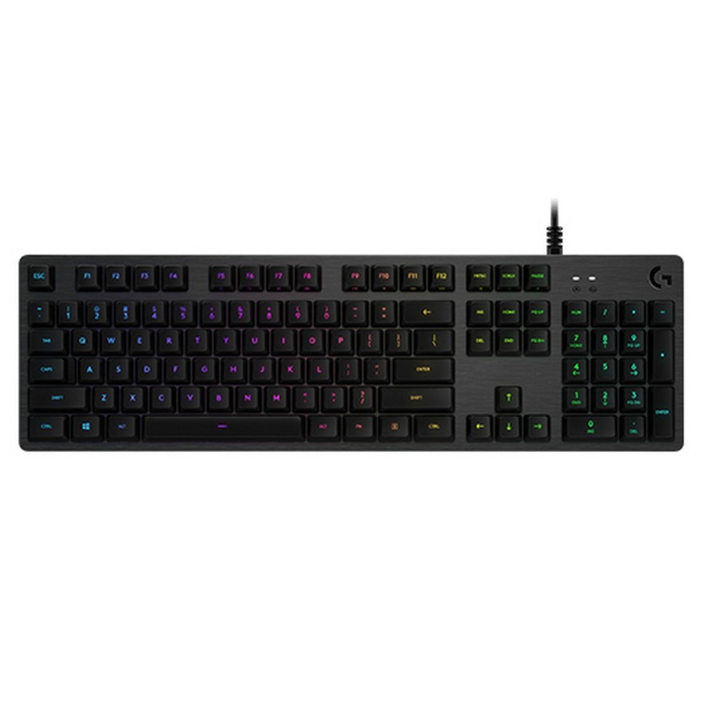 Keyboard Logitech Lightsync G512 Gaming Black Lighting RGB AZERTY