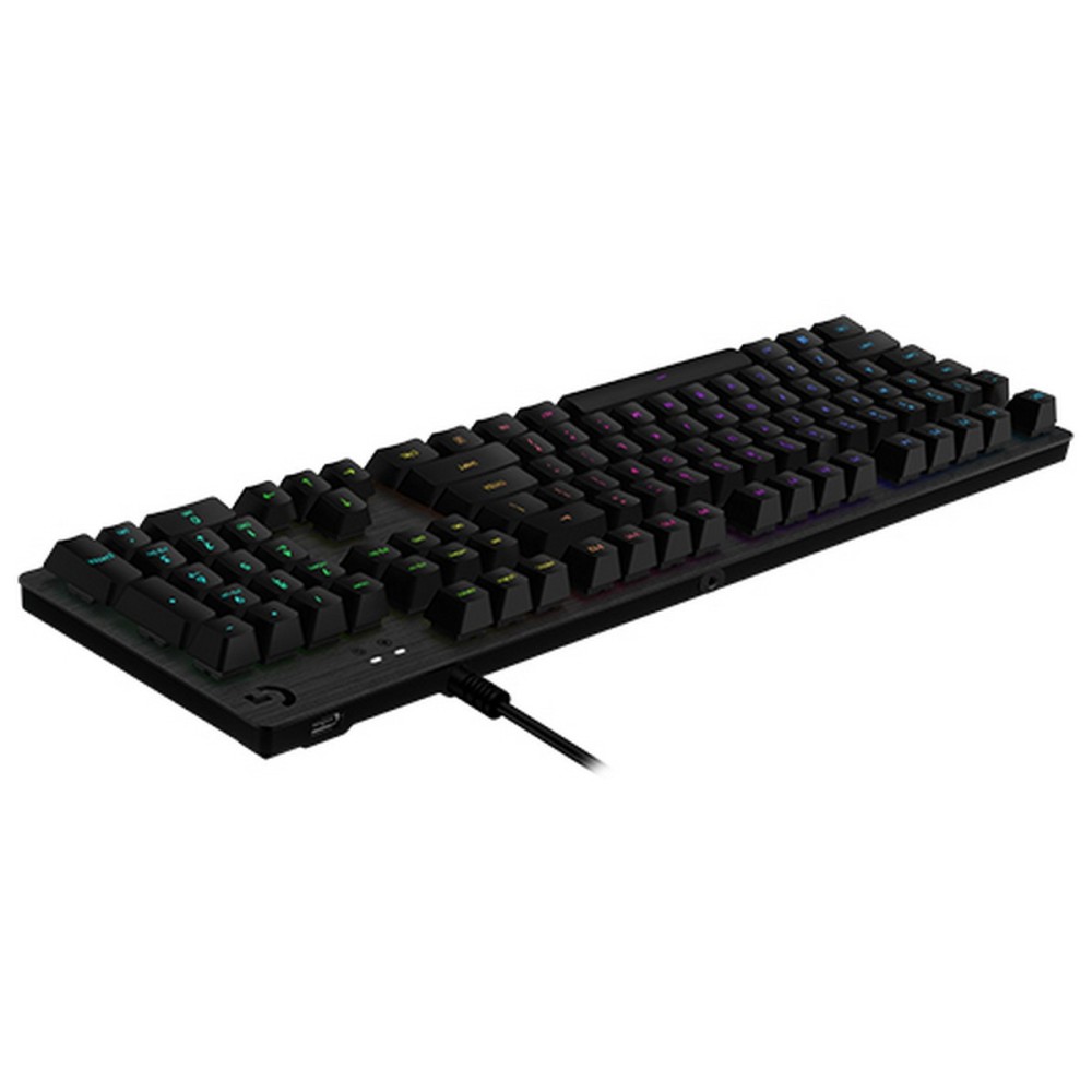 Clavier Logitech Lightsync G512 Jeux Noir Illumination RGB AZERTY