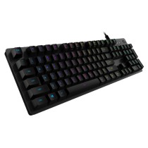 Tastatur Logitech Lightsync G512 Gaming Schwarz Beleuchtung RGB AZERTY