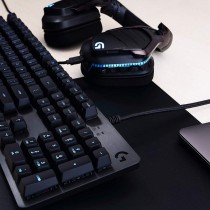 Tastatur Logitech Lightsync G512 Gaming Schwarz Beleuchtung RGB AZERTY