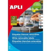 Adhesive labels Apli 10198 Transparent