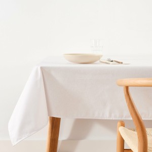 Stain-proof tablecloth Belum Liso White 250 x 150 cm